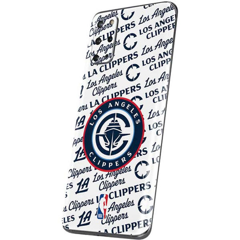NBA Los Angeles Clippers Blast Text Galaxy S20 Plus Skin